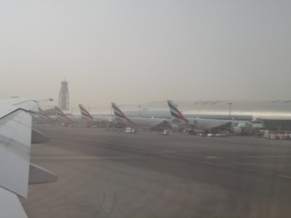 Hazy Dubai