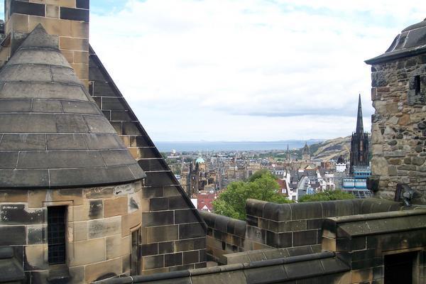 Inside Edinburgh Castle 