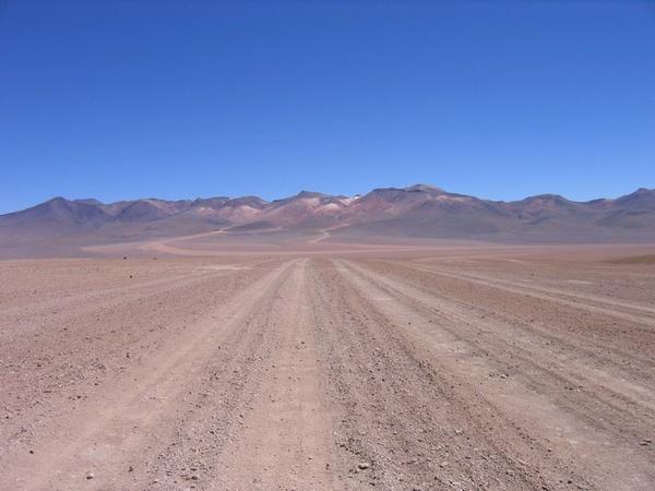 The long desert road