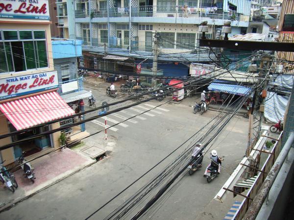 Typical street in Saigon