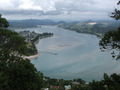 View from the top of the mountain at Tairua