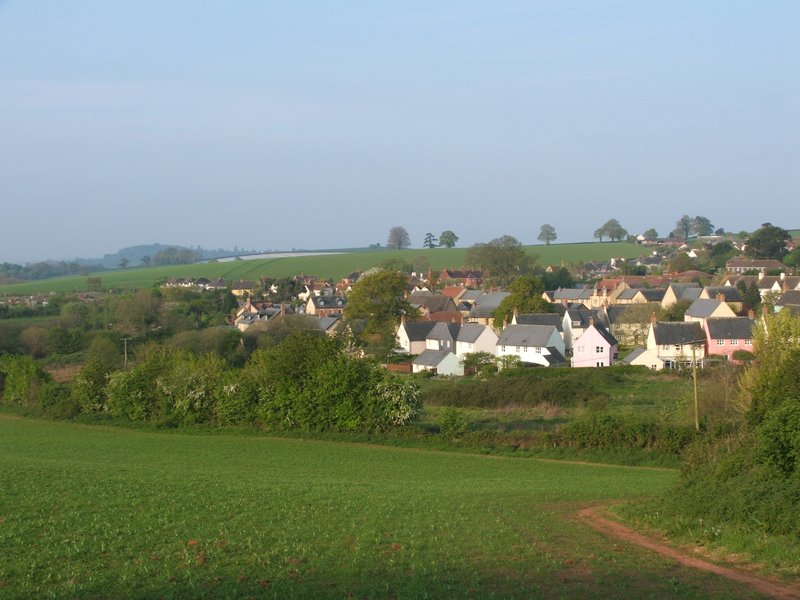 View of Liz's village