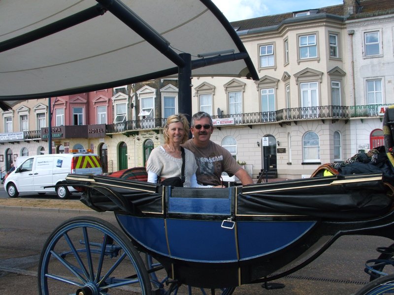 021 A carriage ride at Great Yarmouth