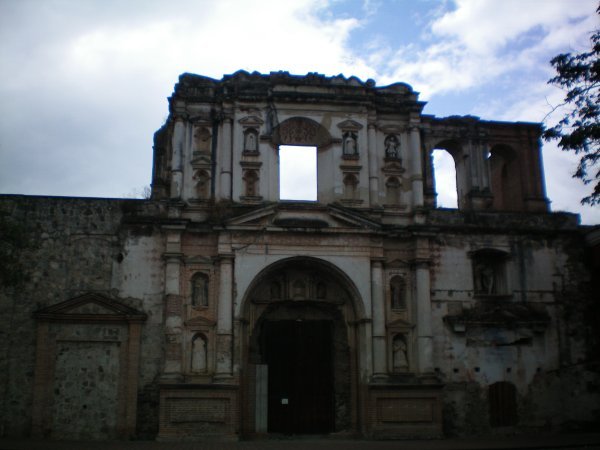 Ruins of a church in Antigua
