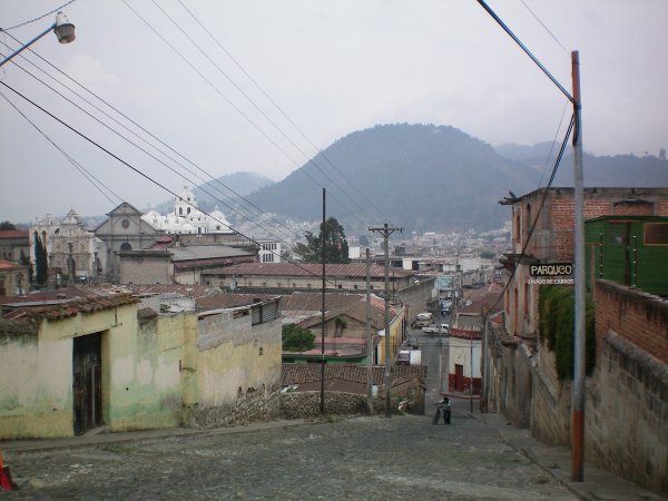 A street in Xela