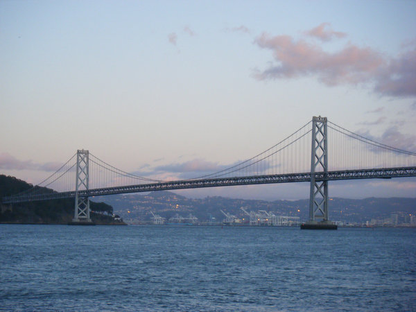 Bay Bridge at Sunset