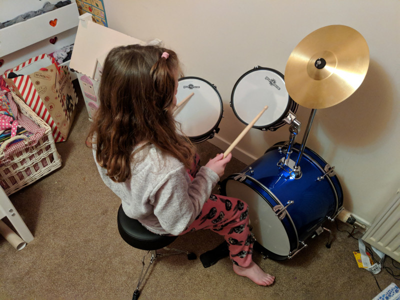 Ella's drumkit
