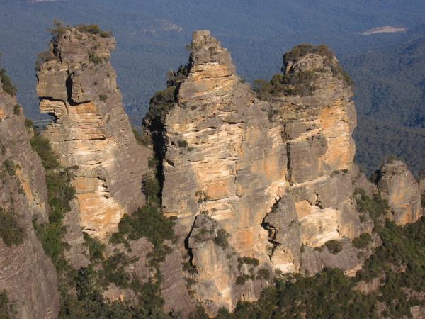 The Three Sisters, close up