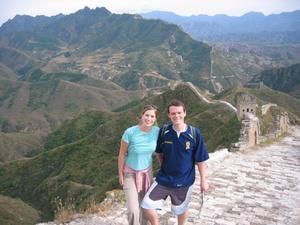 Andrew & Fiona on The Great Wall