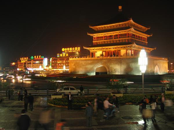 The centre of Xi'an