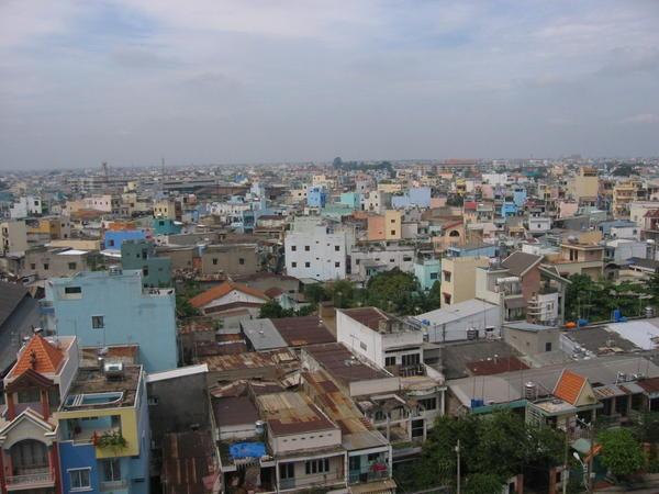 Saigon City rooftops