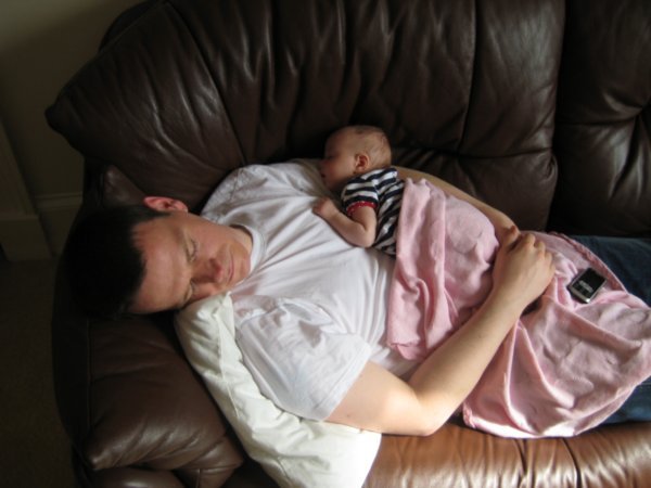 sleepling with ma daddy