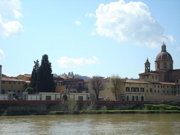 View of the Oltrarno...