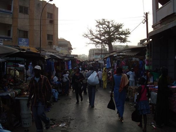 Dakar street market