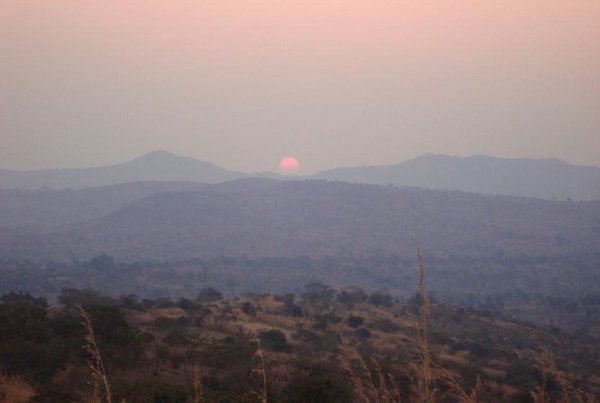 Sunset over Central Malawi