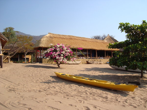 Our hostel in Cape Maclear