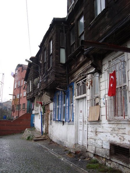 Typical backstreet in Istanbul