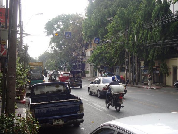 My street in Bangkok