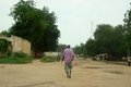 Typical "street" in N'Djamena