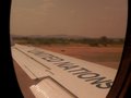 View from the Beechcraft flying me back to N'Djamena from Abeche