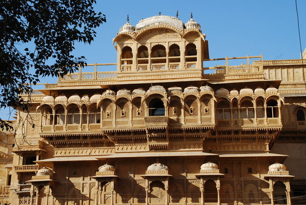 A haveli in the fort at Jaisalmer