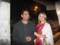 Sanjay and I at the party