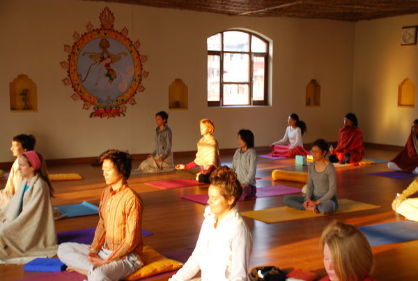 yoga hall