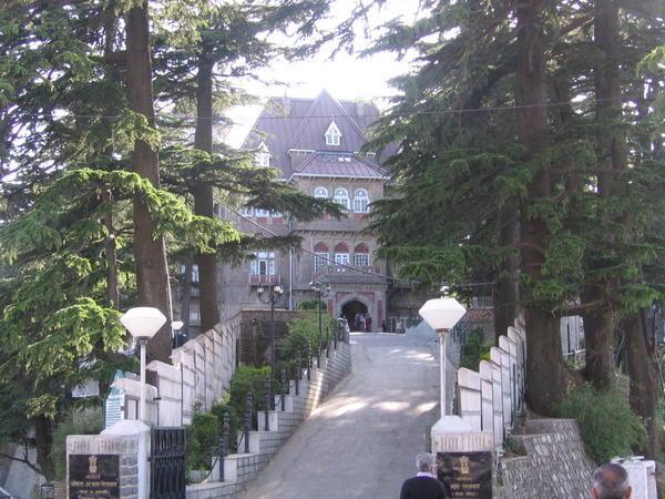 an old English mansion in SImla ...