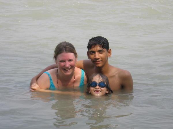 in the River Ganges 