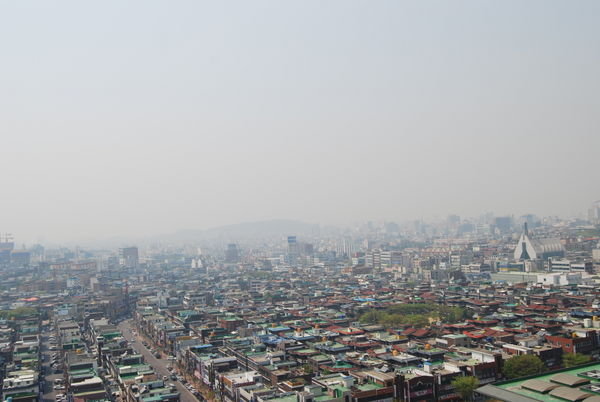 A view over Incheon- a small part of it