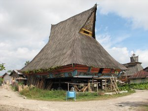 the karo village of lingga