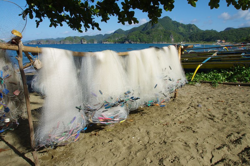 fishing nets, paniman beach