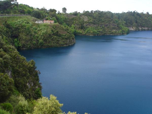 The Blue Lake along the Great Ocean Road