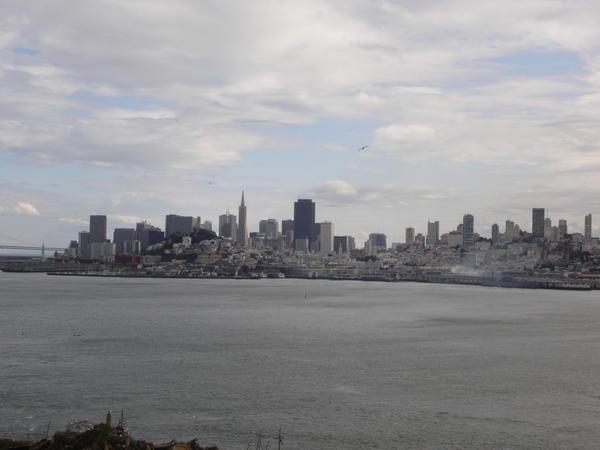 San Francisco as seen from Alcatraz