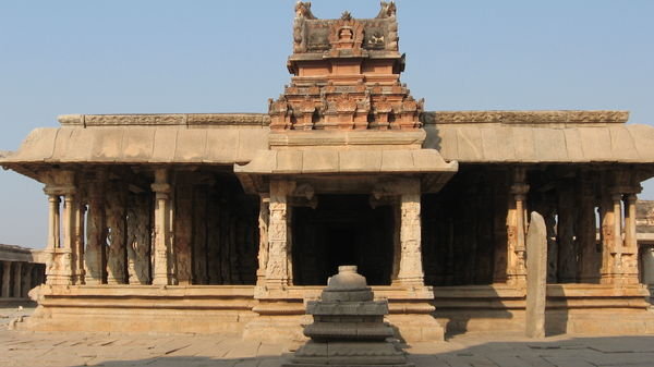 Inside Krishna Temple