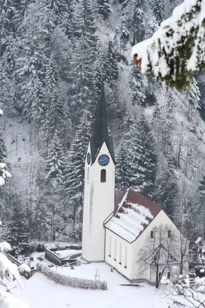 A church in the valley