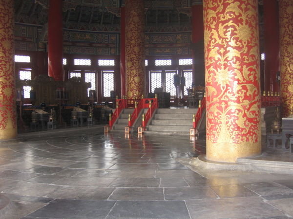 Inside of the Temple of Heaven