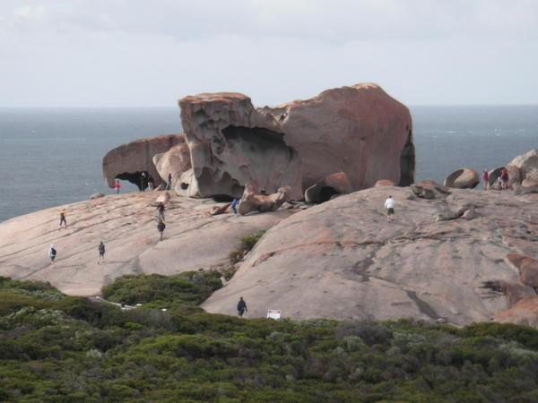 Remarkable Rocks from a distance