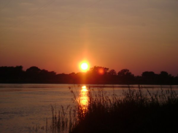 Sunrise over the Zambeze