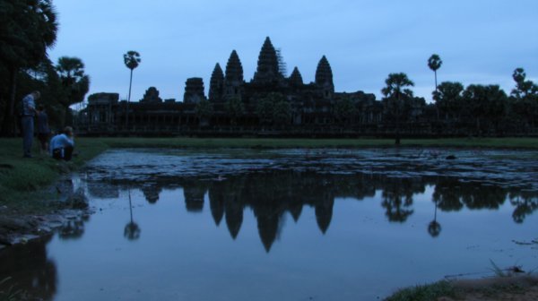 Ankor Wat at dawn
