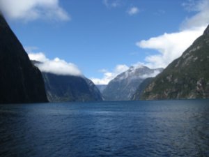 Milford Sounds from cruise boat