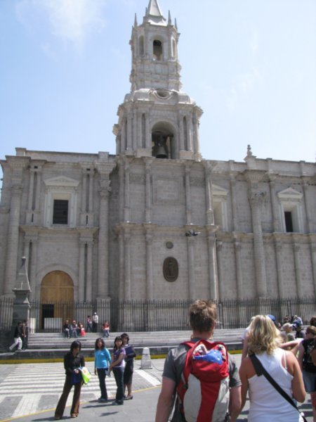 Cathedral in ARequipa