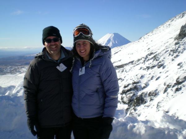 Skiing on Mt Ruapehu