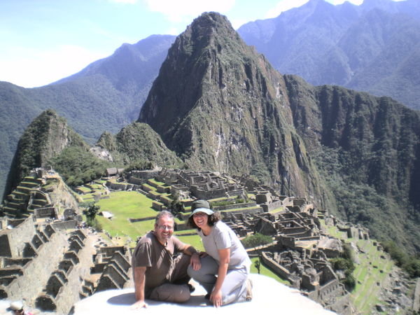 Machu Picchu from the flying carpet!