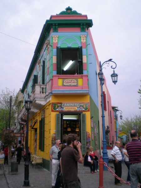 Boca, the Italian quarter in Buenos Aires
