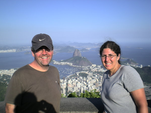 Last few days in Rio - View from Cristo Redentor