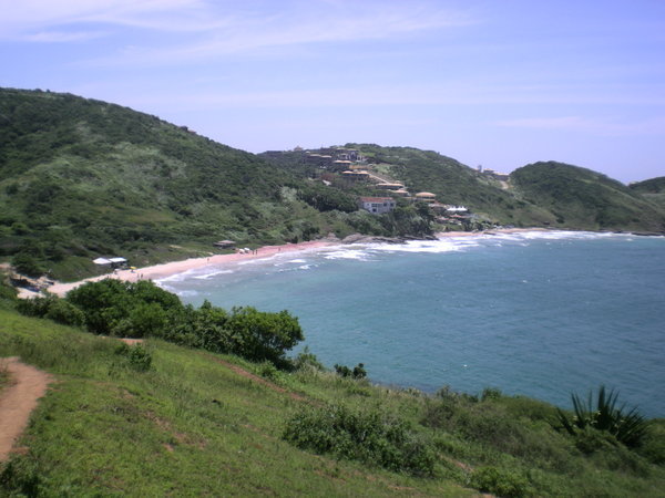 View from a hill in Buzios