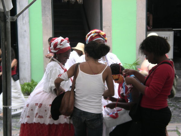 Bahian women in Salvador