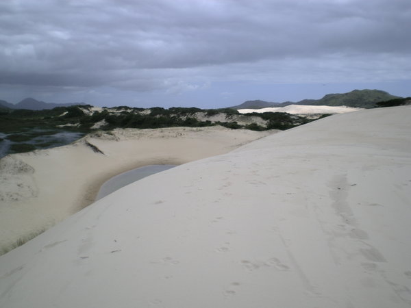 Dunes in Ila Santa Catarina
