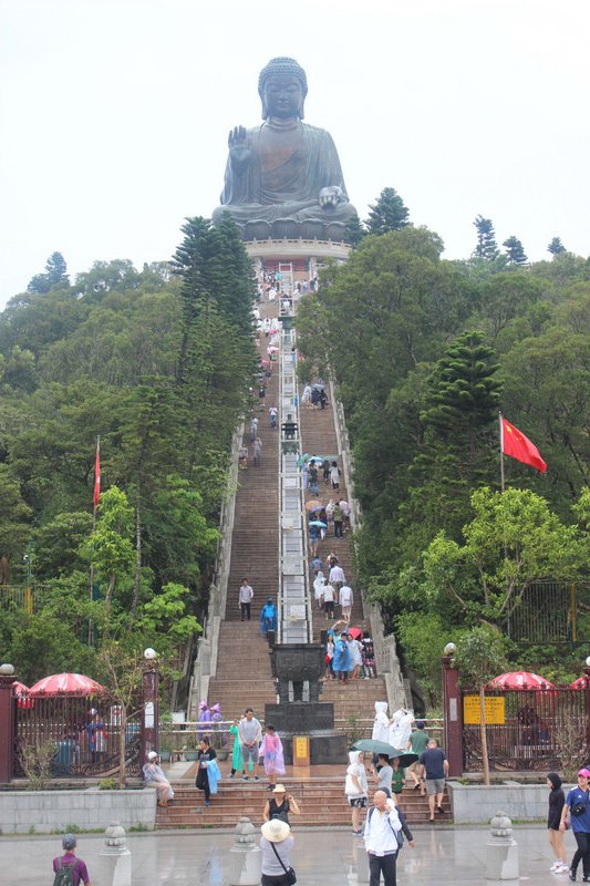 Stairs to Big Buddha